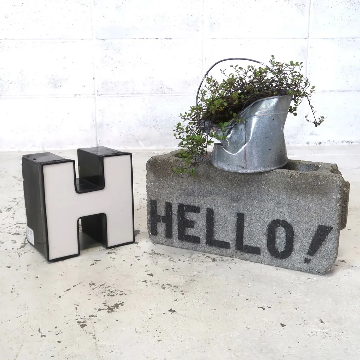 ビンテージ レターサイン ミニサイズ H