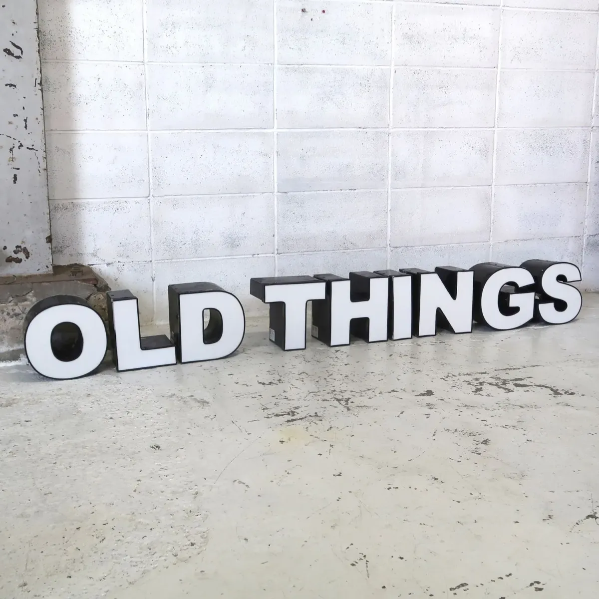 ビンテージ レターサイン ミニサイズ H