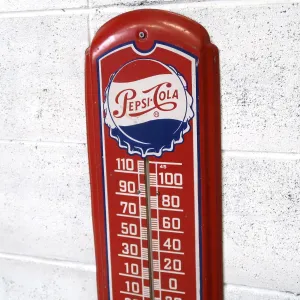 80's～ ペプシコーラ 温度計 リプロ