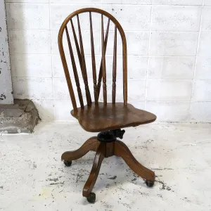 ビンテージ ウッド デスクチェア オーク