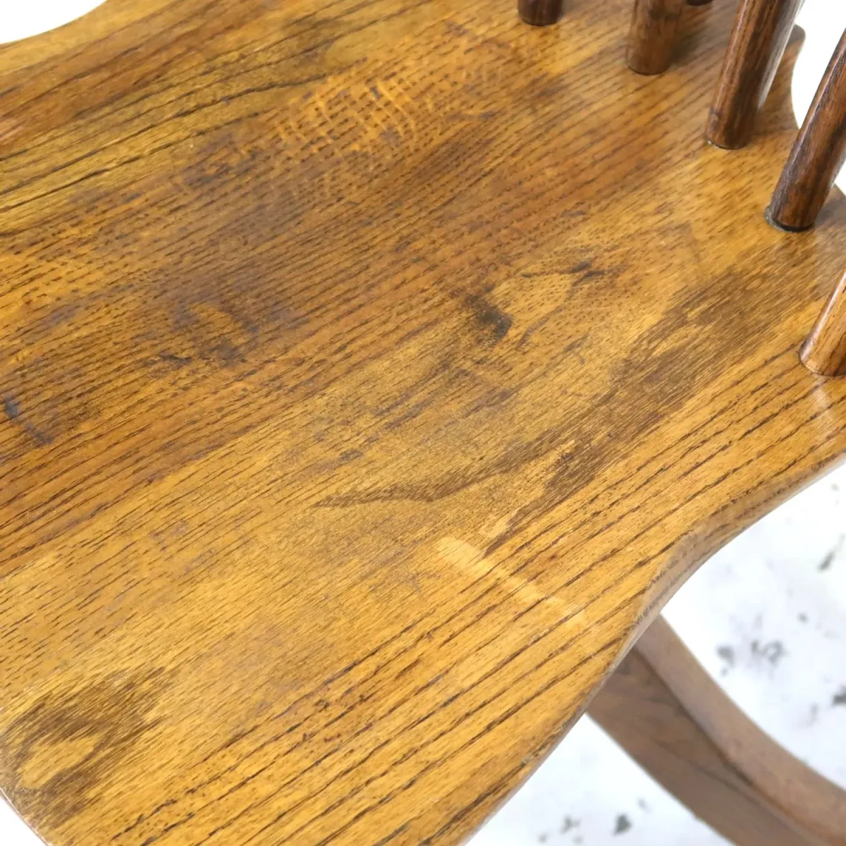 ビンテージ ウッド デスクチェア オーク