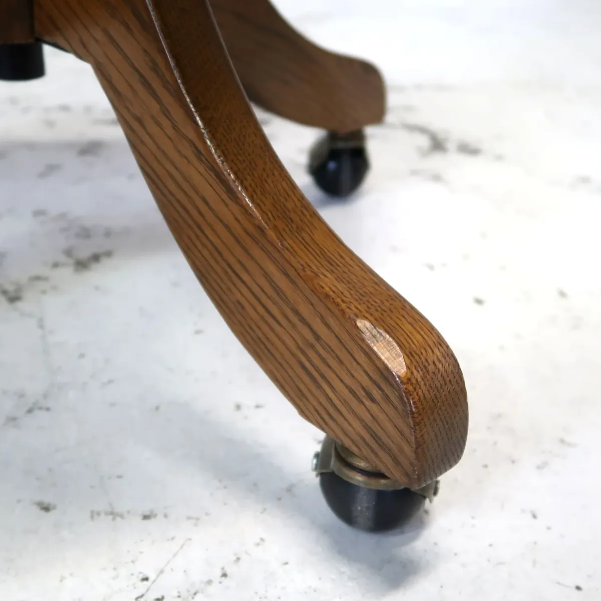 ビンテージ ウッド デスクチェア オーク