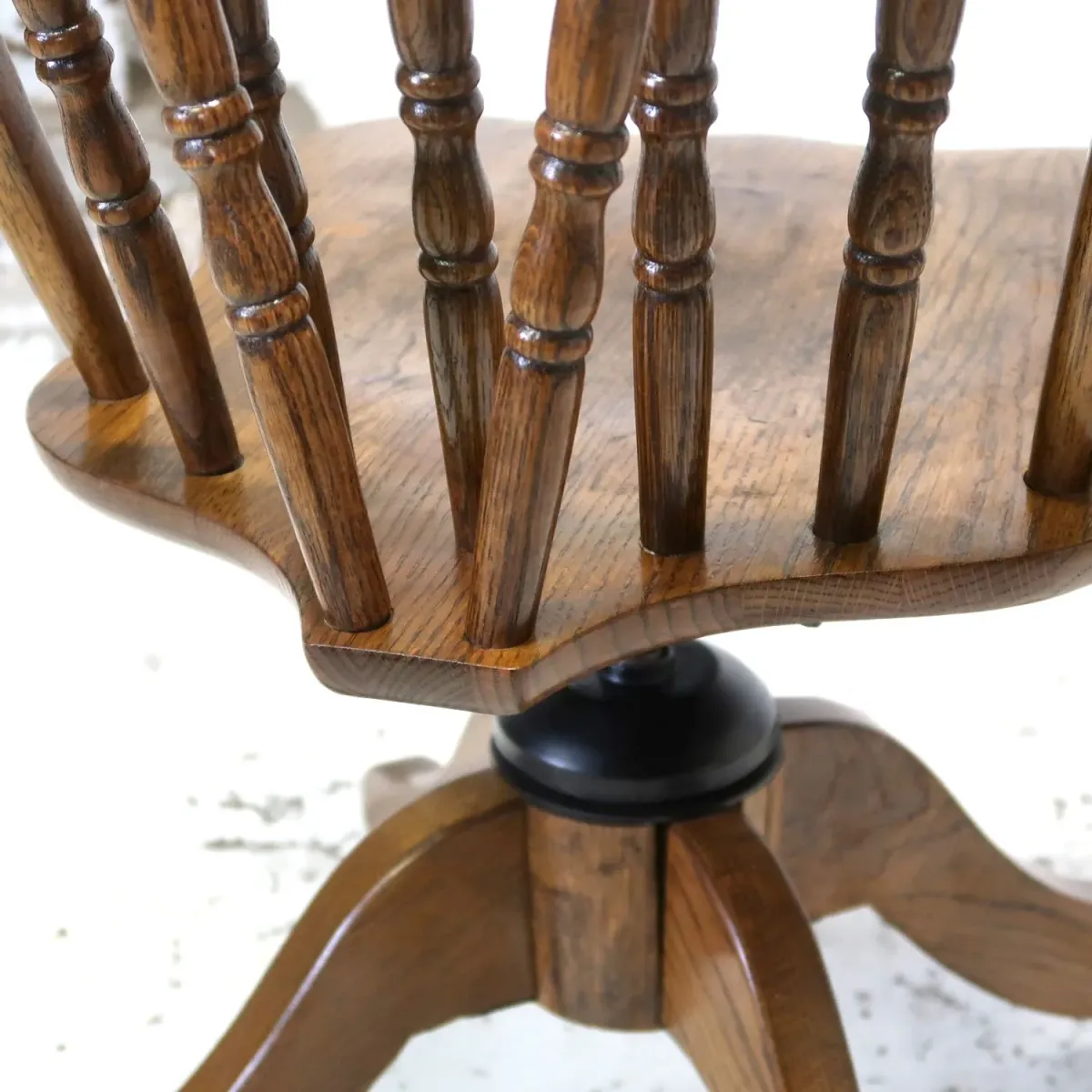 ビンテージ ウッド デスクチェア オーク