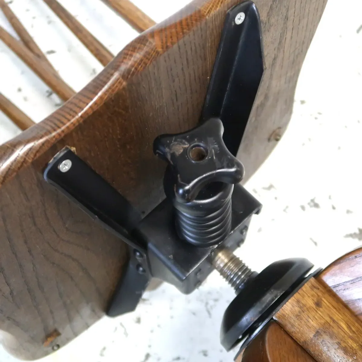 ビンテージ ウッド デスクチェア オーク