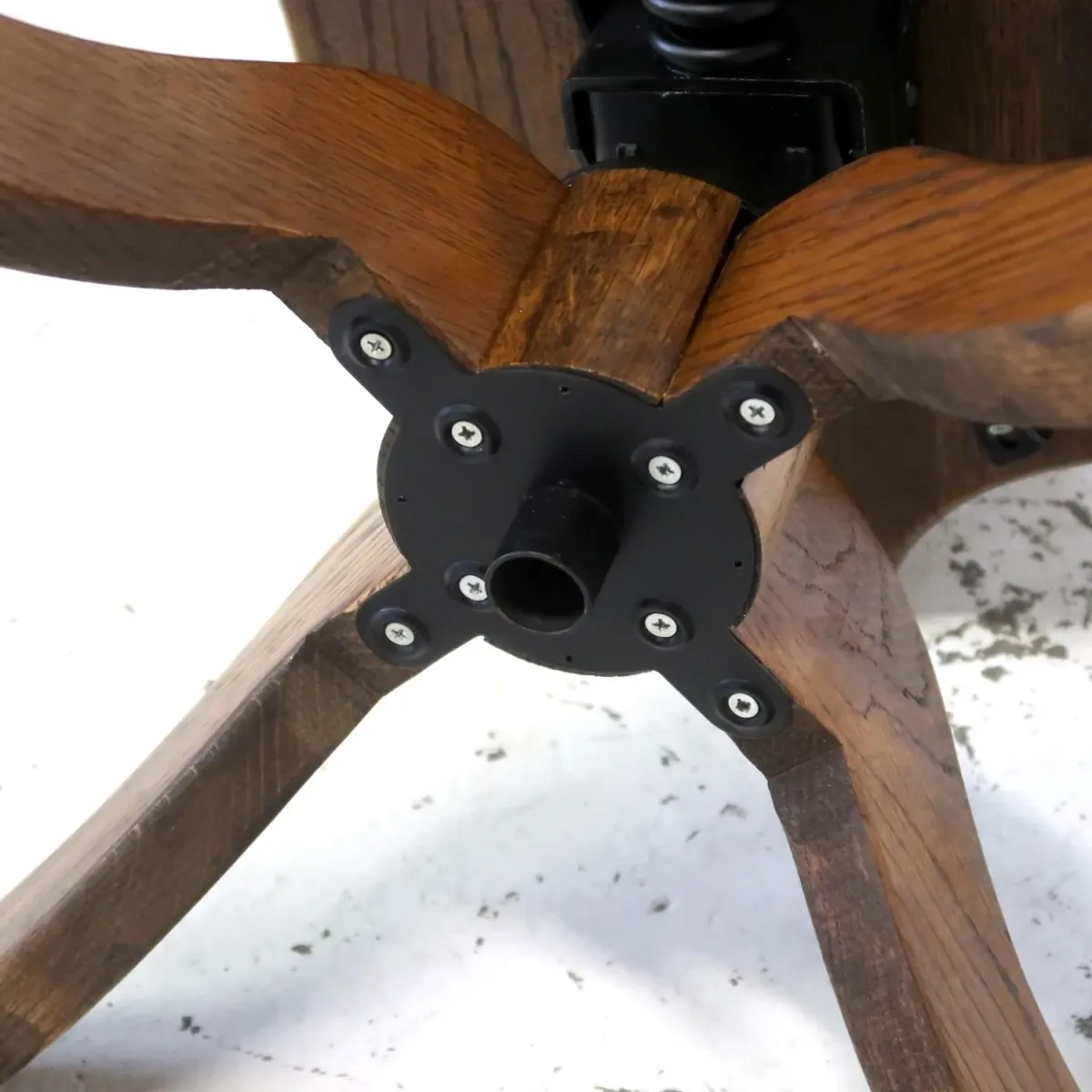 ビンテージ ウッド デスクチェア オーク