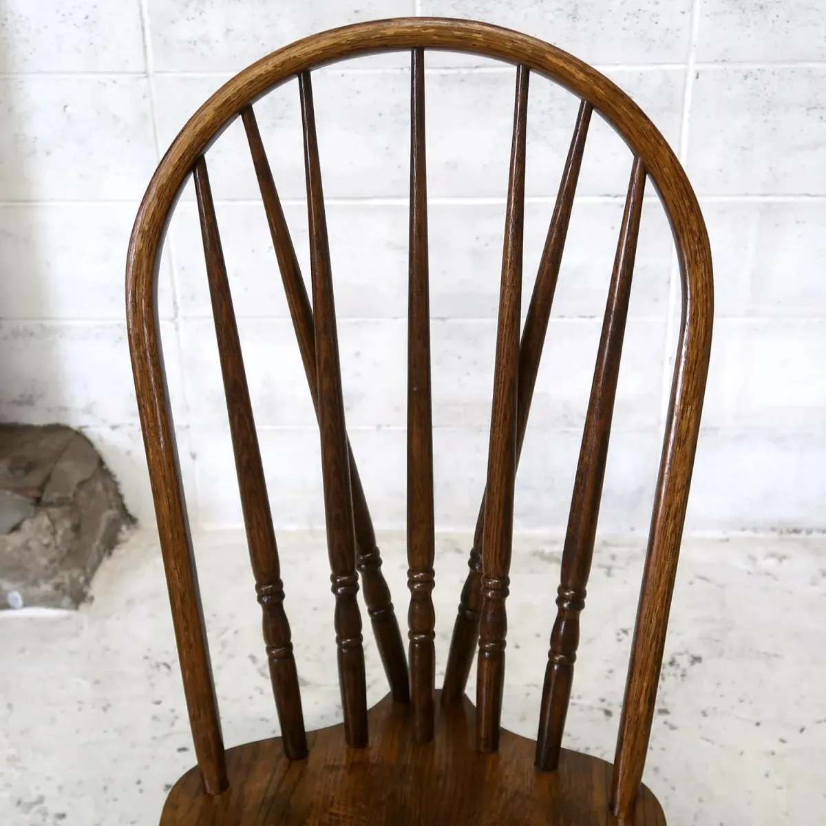 ビンテージ ウッド デスクチェア オーク