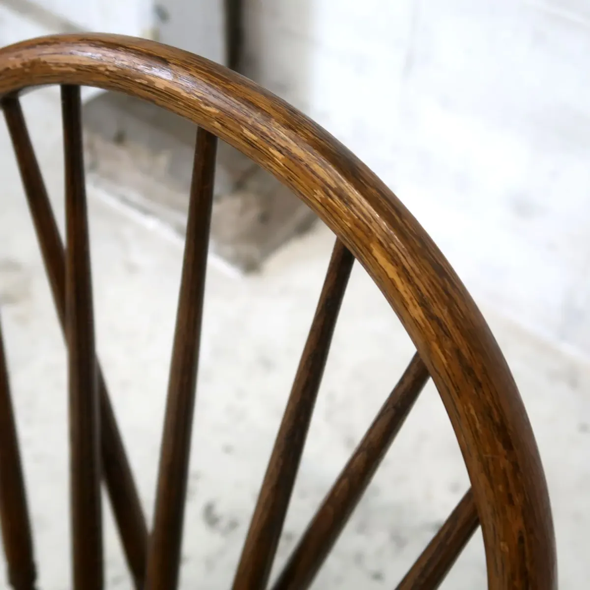 ビンテージ ウッド デスクチェア オーク