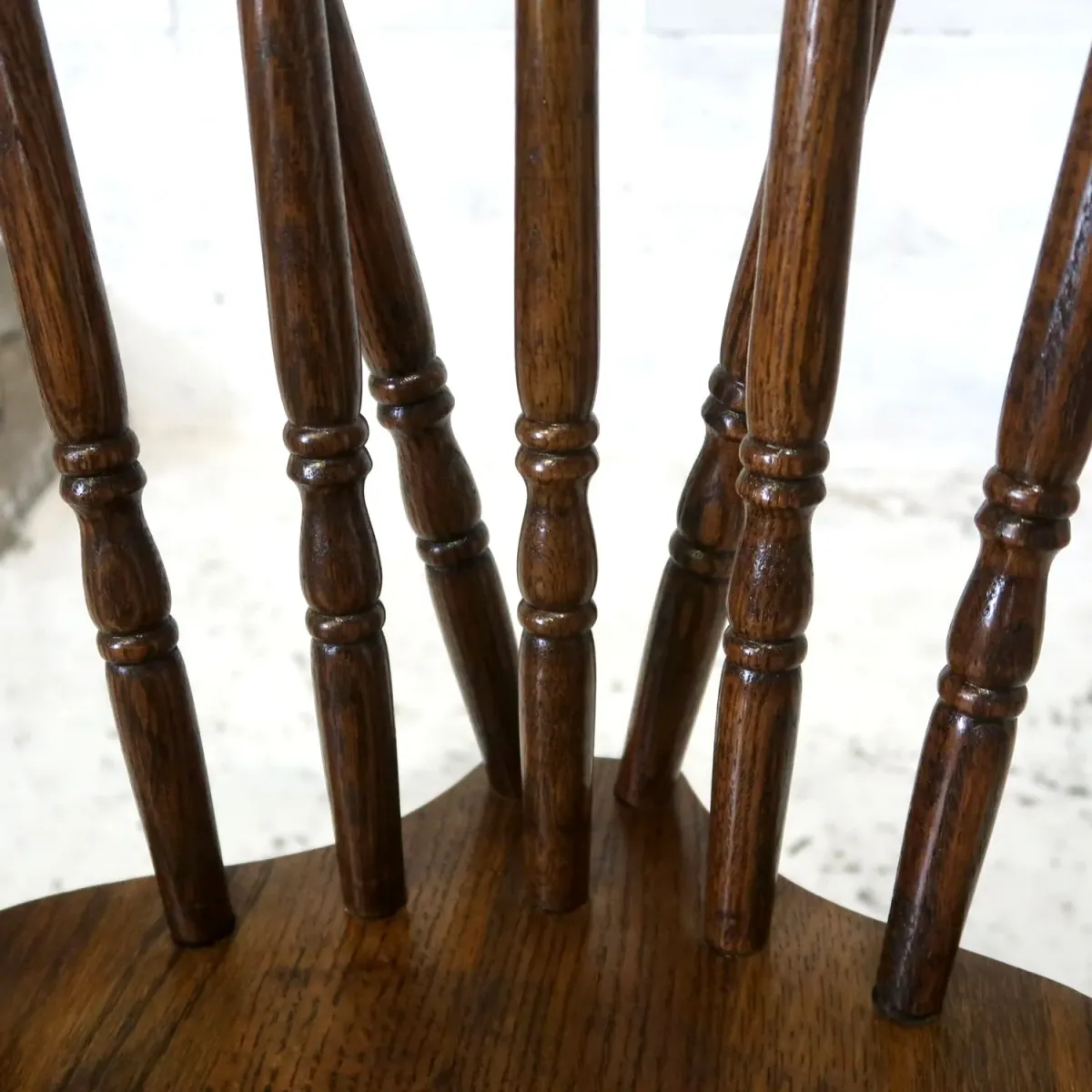 ビンテージ ウッド デスクチェア オーク