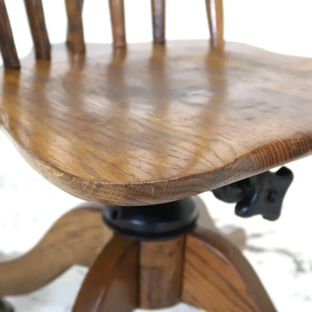 ビンテージ ウッド デスクチェア オーク