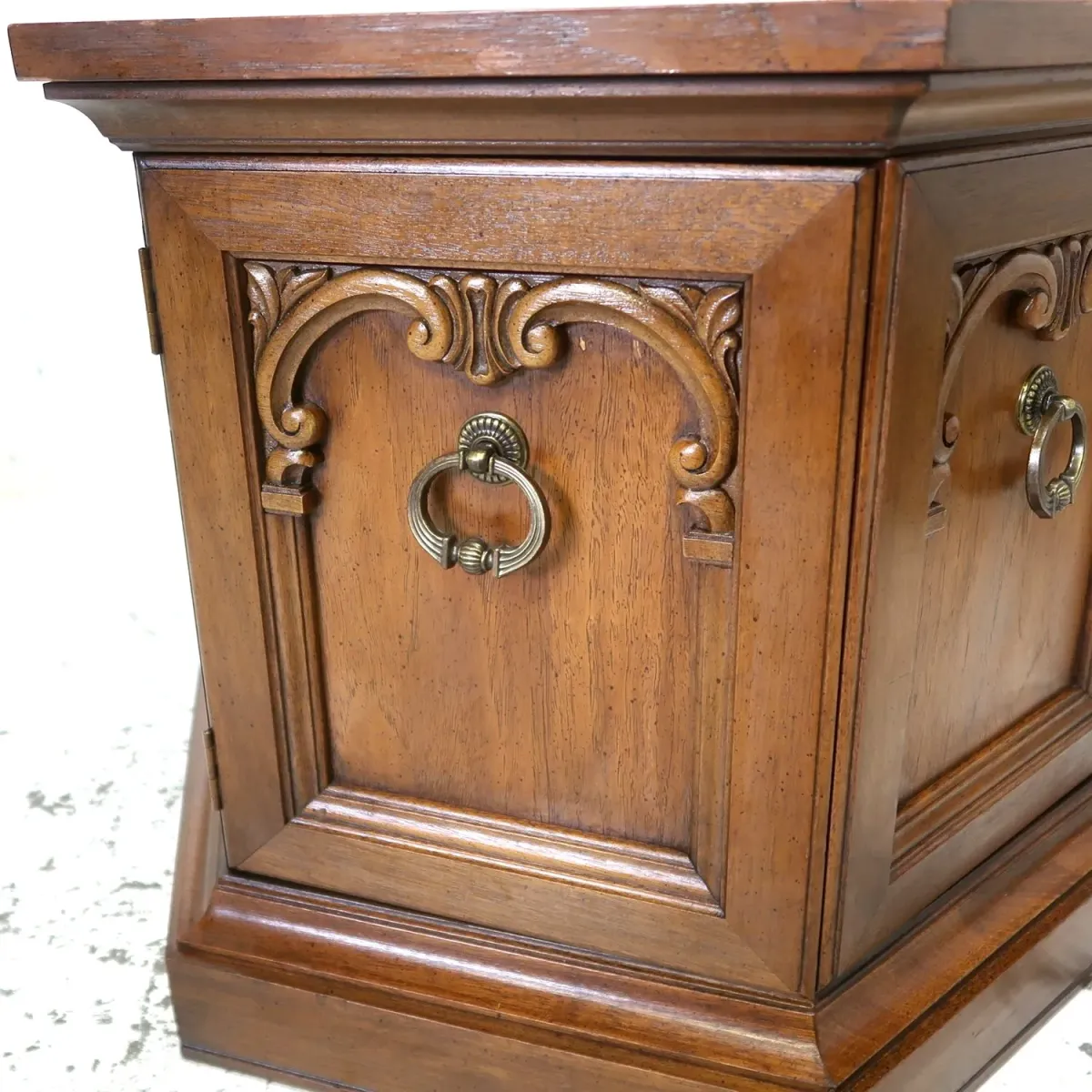 アンティーク サイドテーブル 六角形