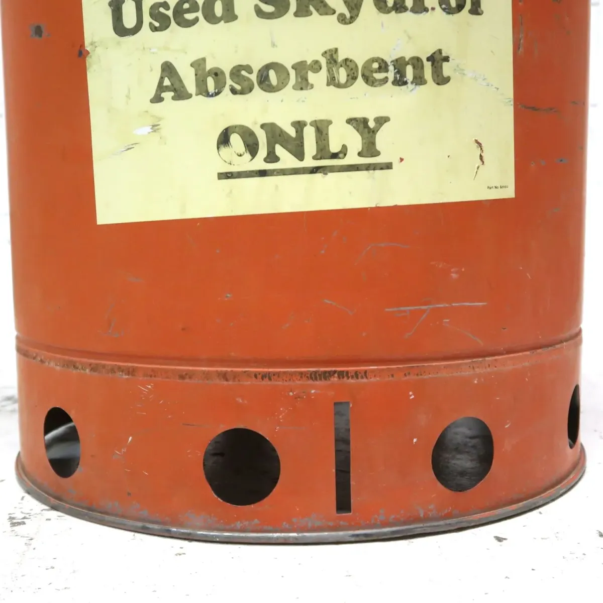 ビンテージ 大型メタルゴミ箱