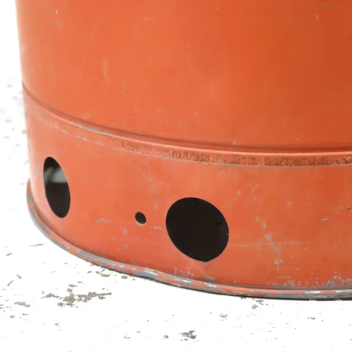 ビンテージ 大型メタルゴミ箱