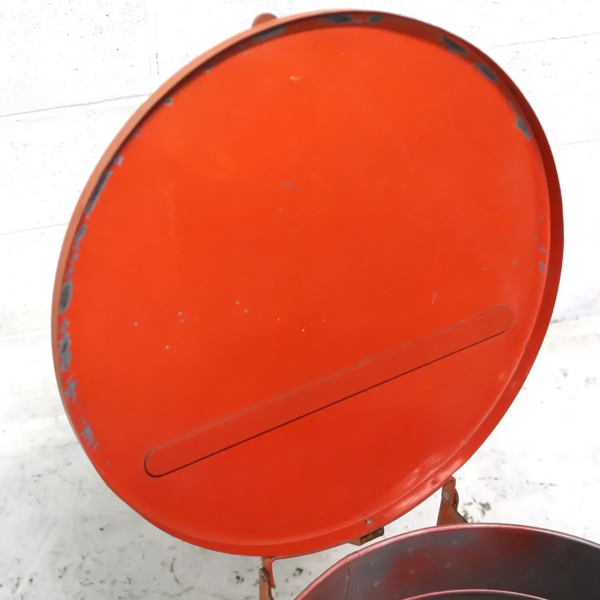 ビンテージ 大型メタルゴミ箱