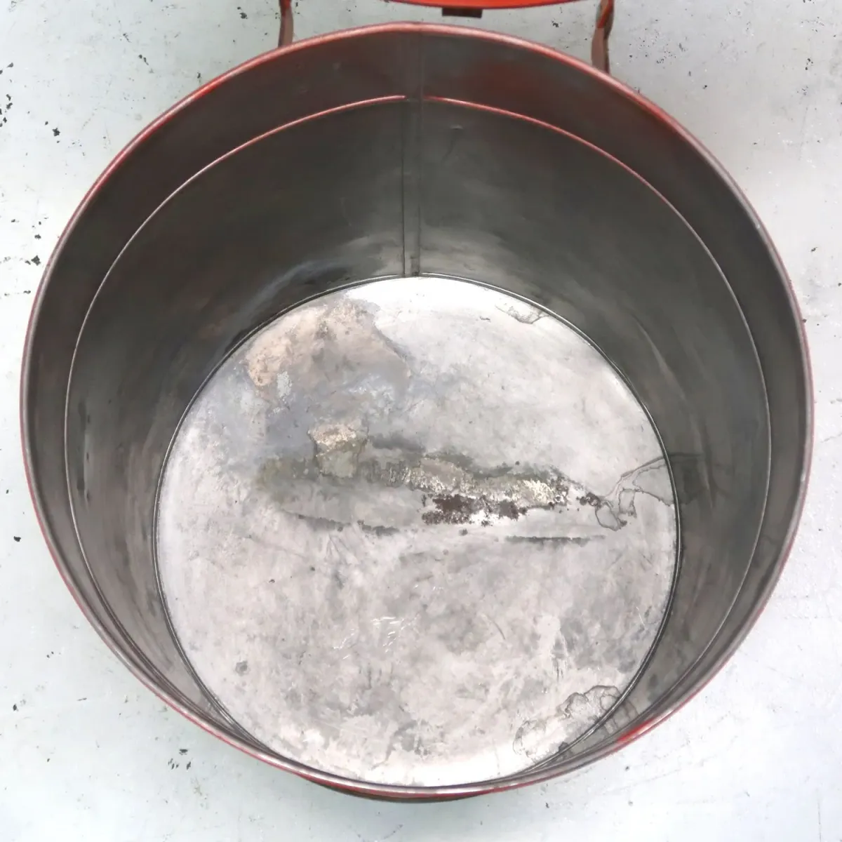 ビンテージ 大型メタルゴミ箱