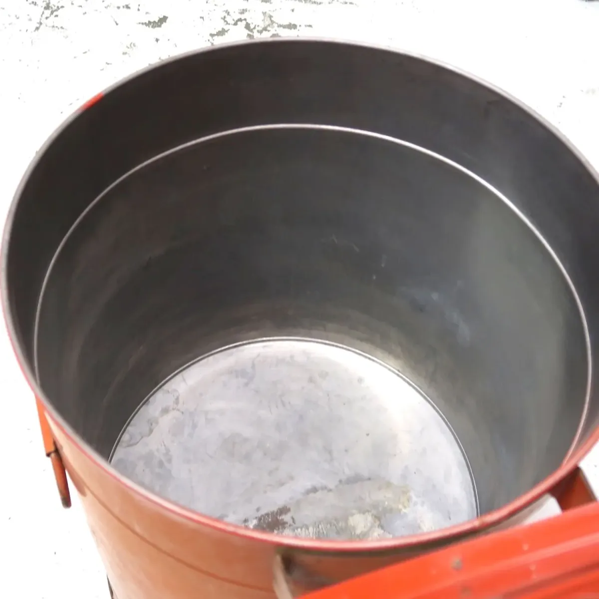 ビンテージ 大型メタルゴミ箱