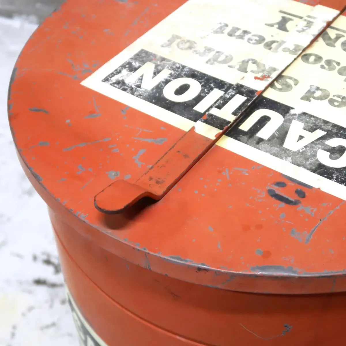 ビンテージ 大型メタルゴミ箱