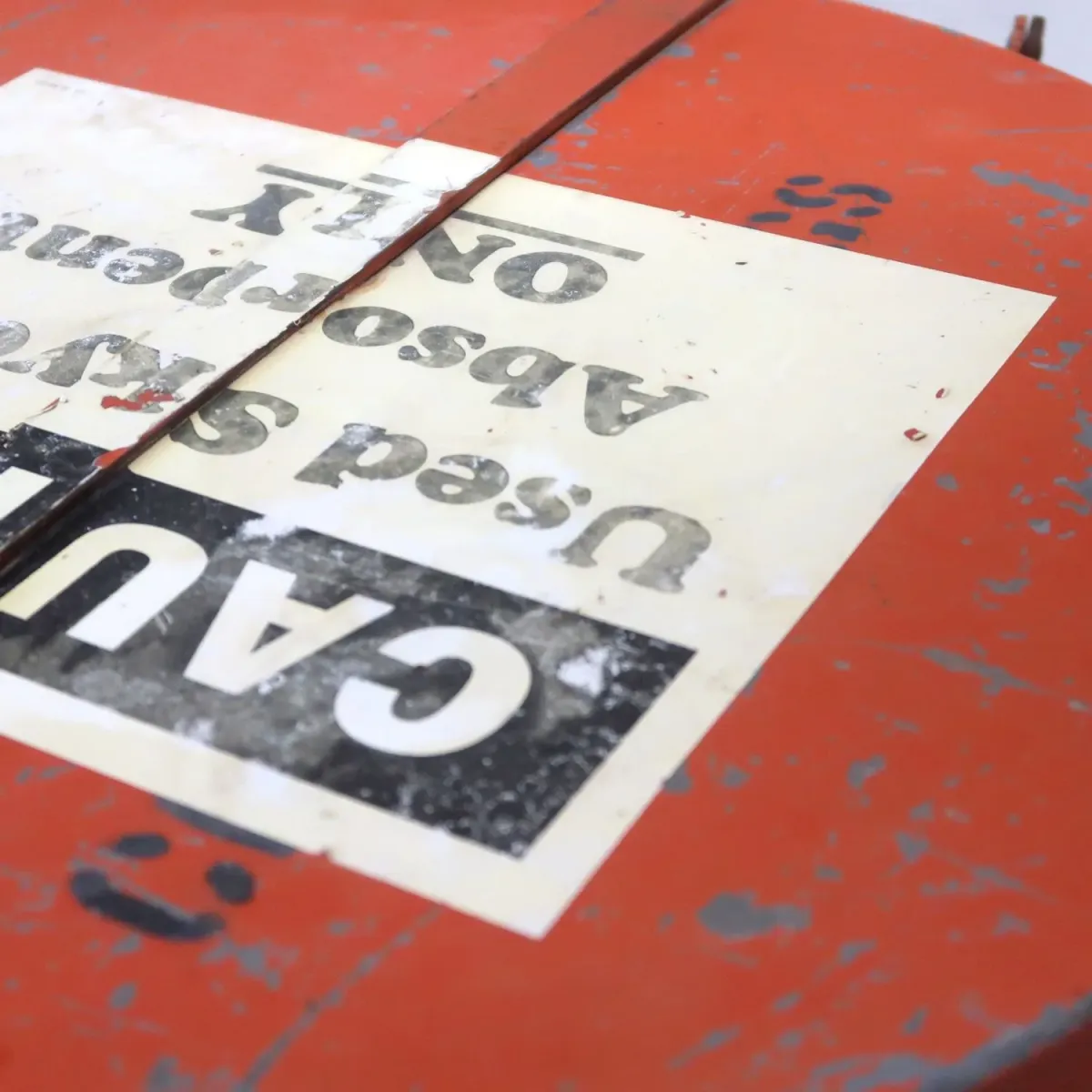 ビンテージ 大型メタルゴミ箱