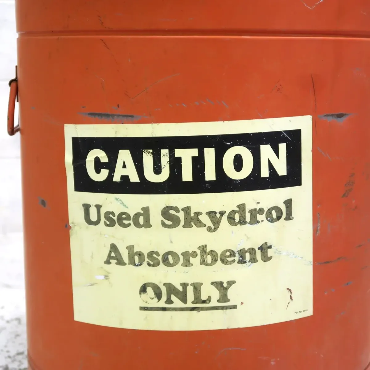 ビンテージ 大型メタルゴミ箱