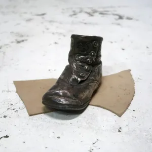 ビンテージ ベビーシューズ メタルオブジェ コッパー