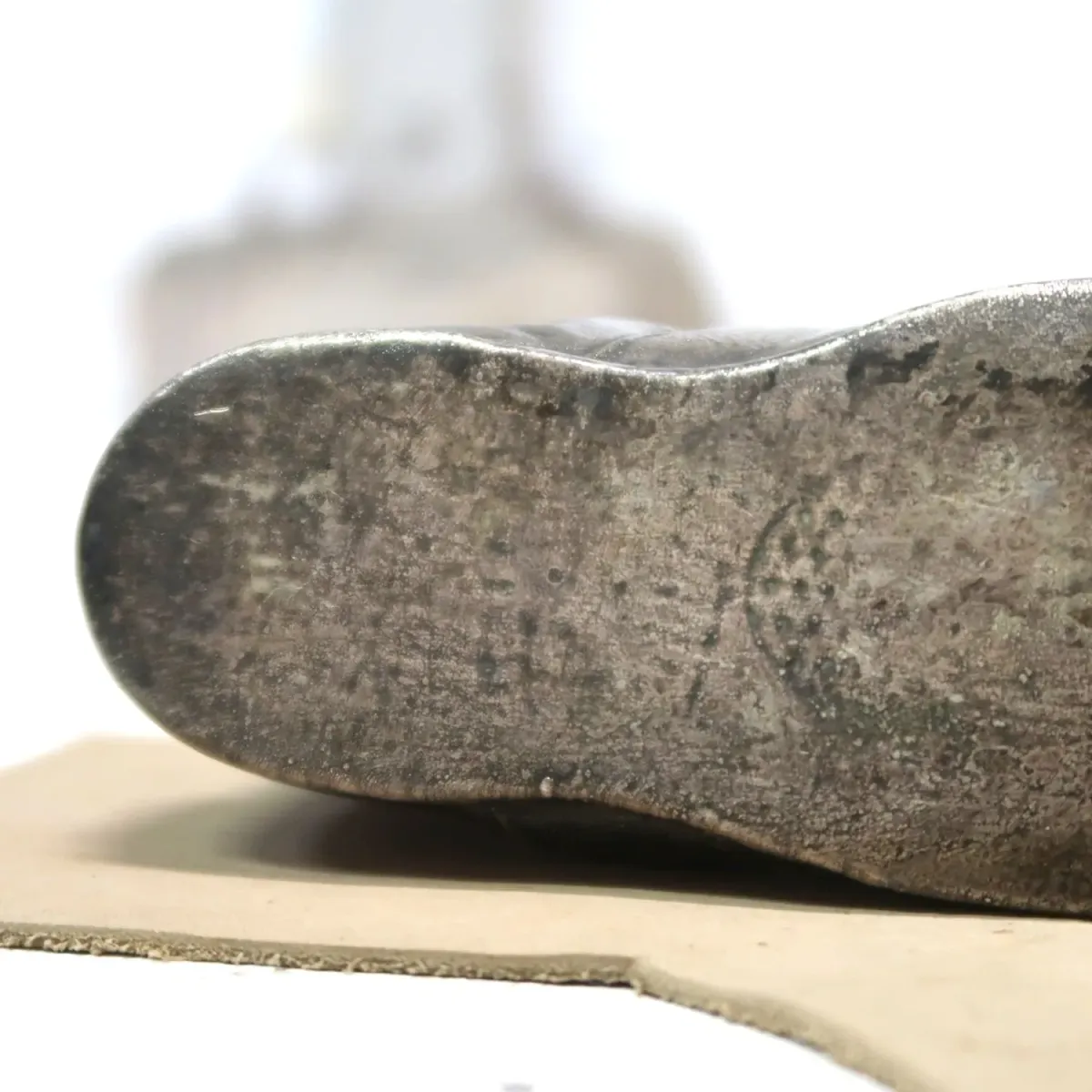 ビンテージ ベビーシューズ メタルオブジェ コッパー