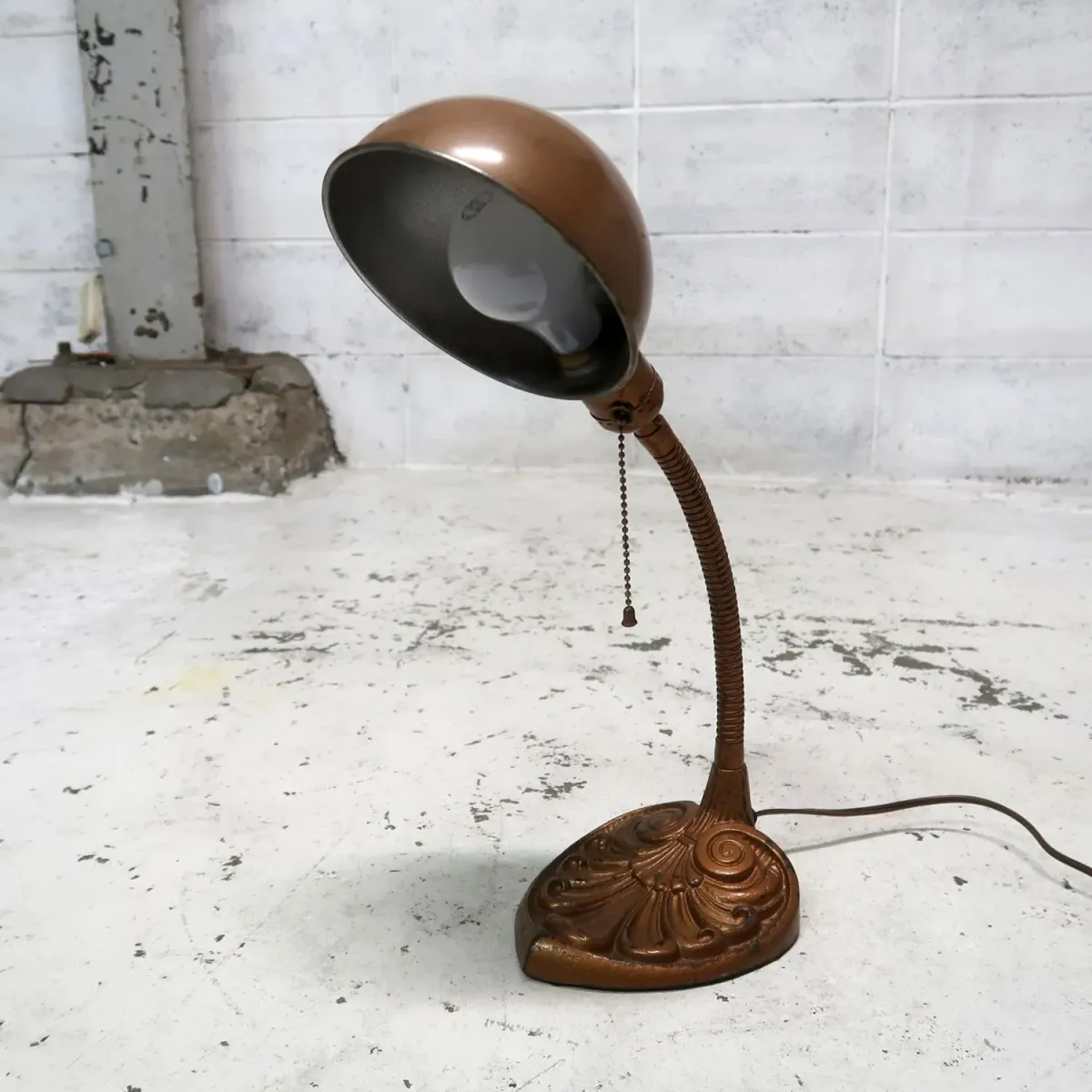20's～ アンティーク デスクランプ