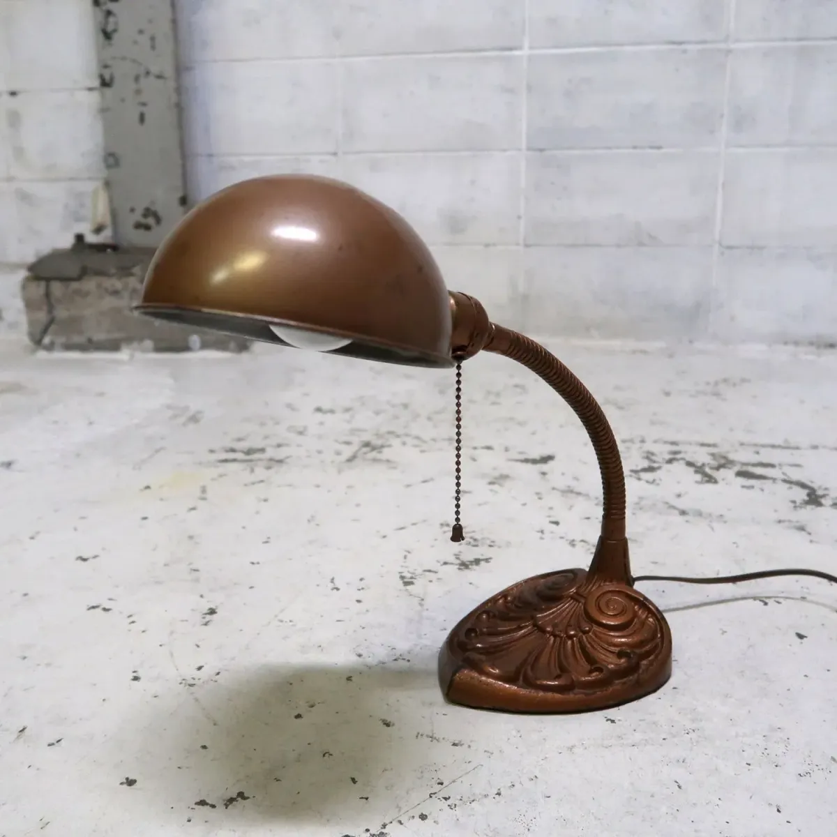 20's～ アンティーク デスクランプ