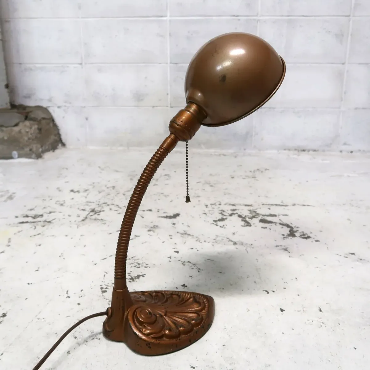 20's～ アンティーク デスクランプ