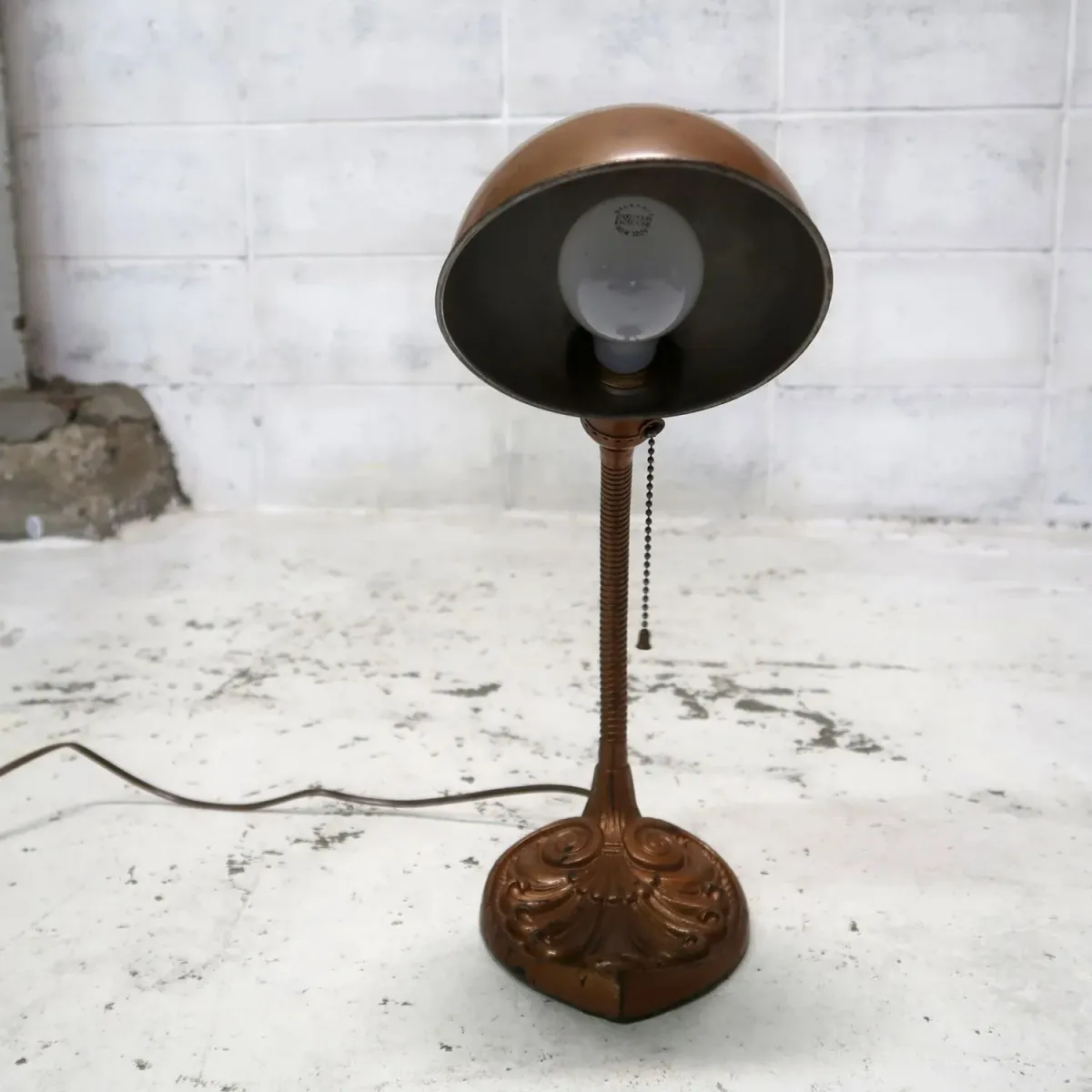 20's～ アンティーク デスクランプ