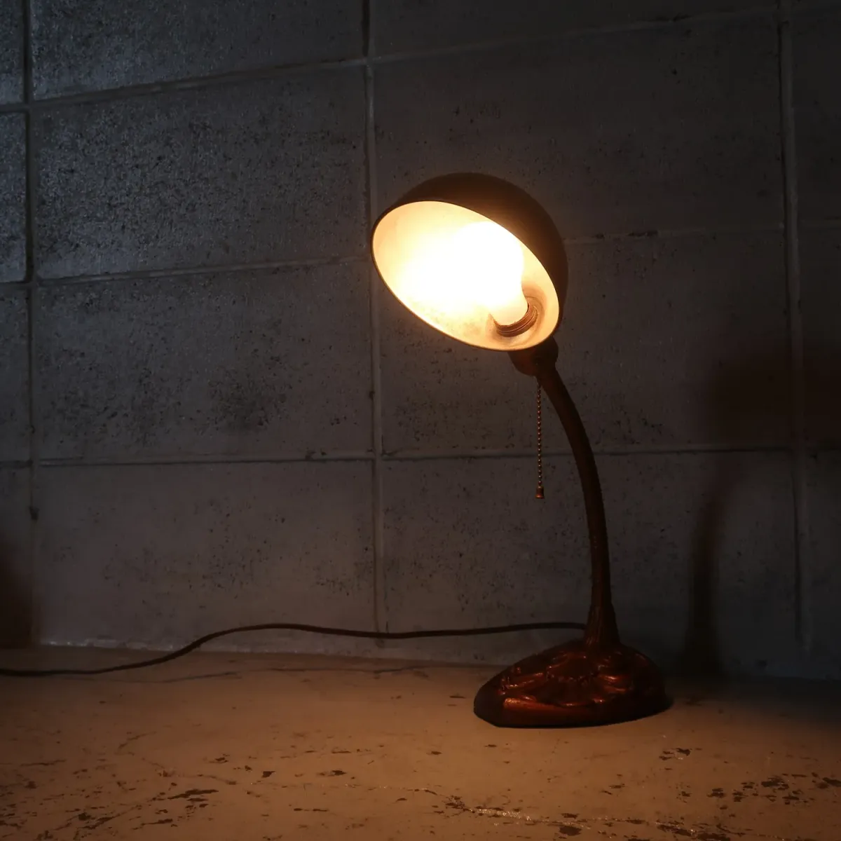 20's～ アンティーク デスクランプ