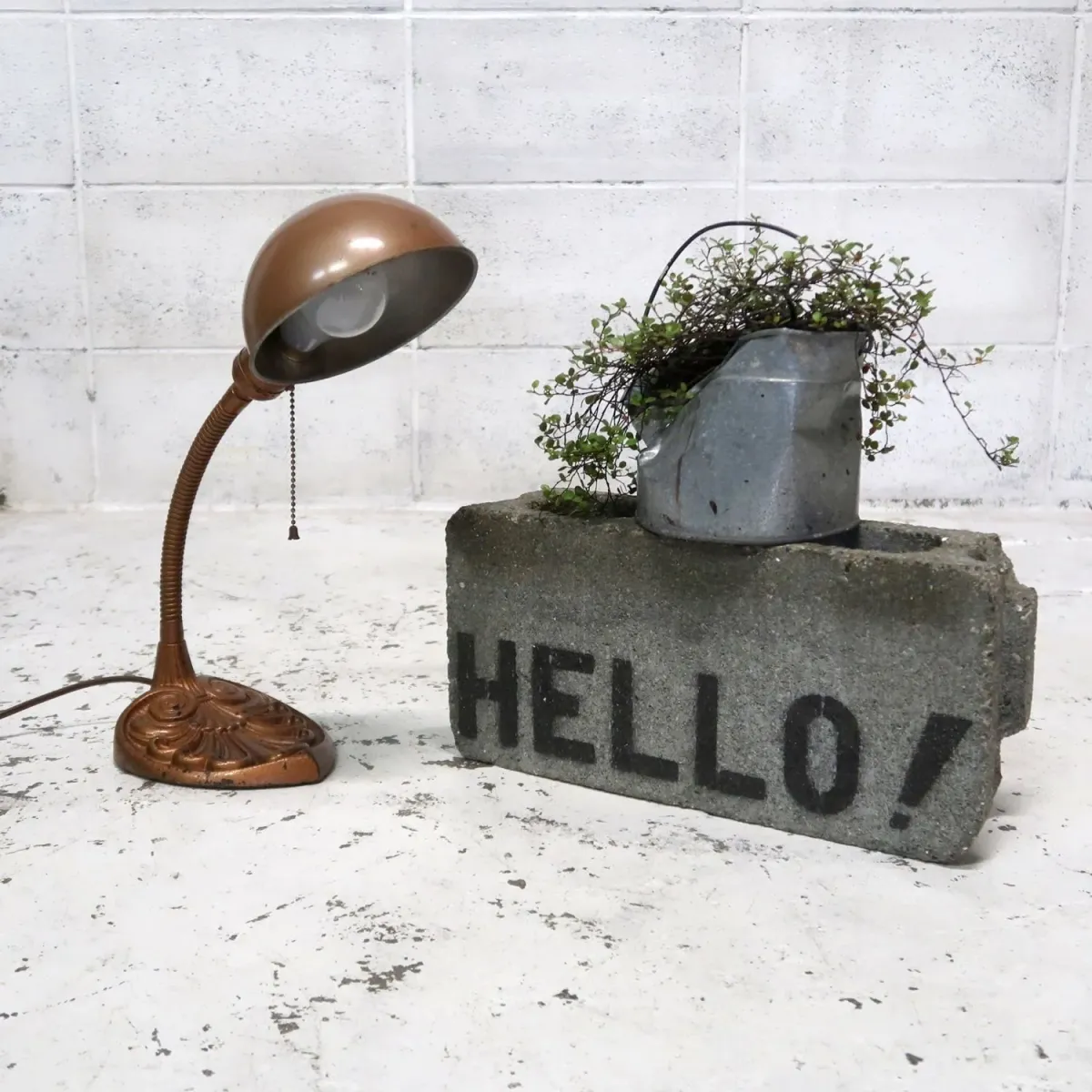 20's～ アンティーク デスクランプ