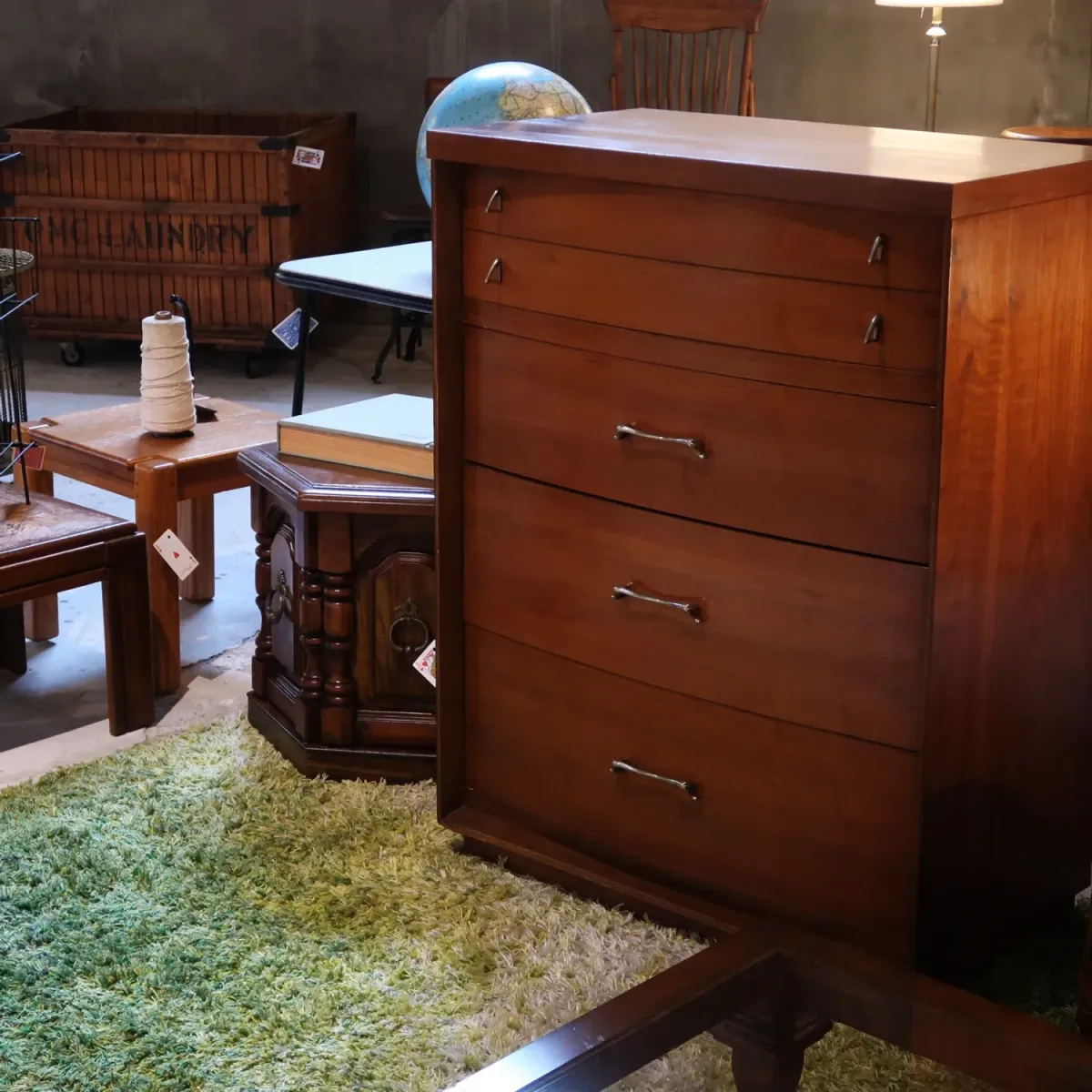 アンティーク ウッドチェスト