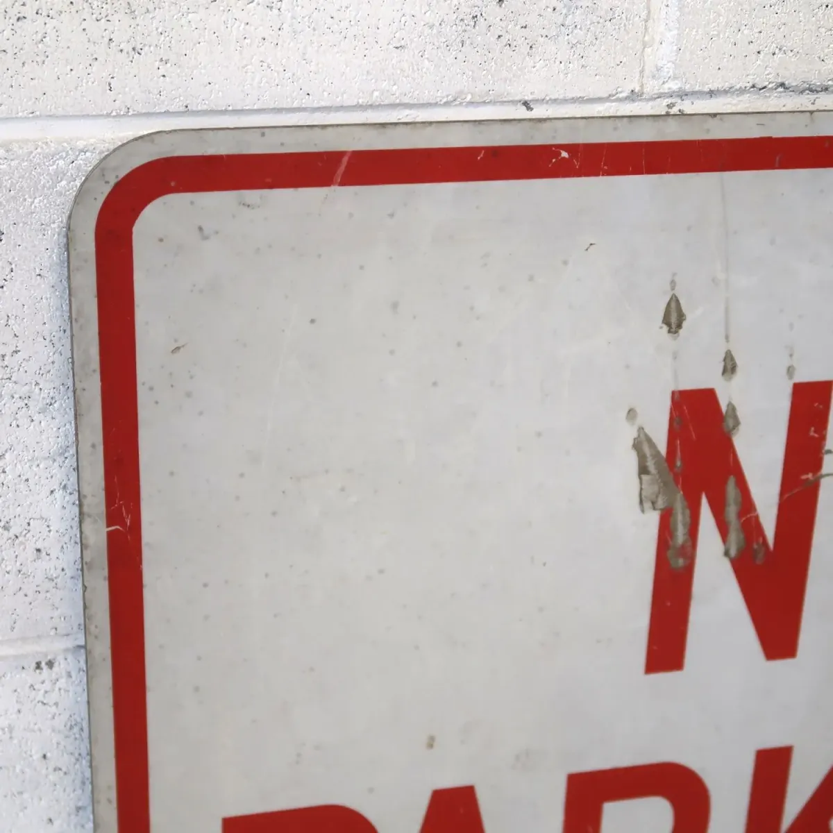 NO PARKING ビンテージ ロードサイン