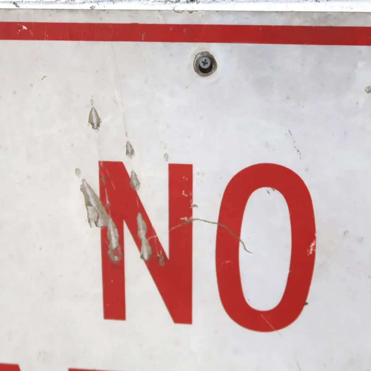 NO PARKING ビンテージ ロードサイン