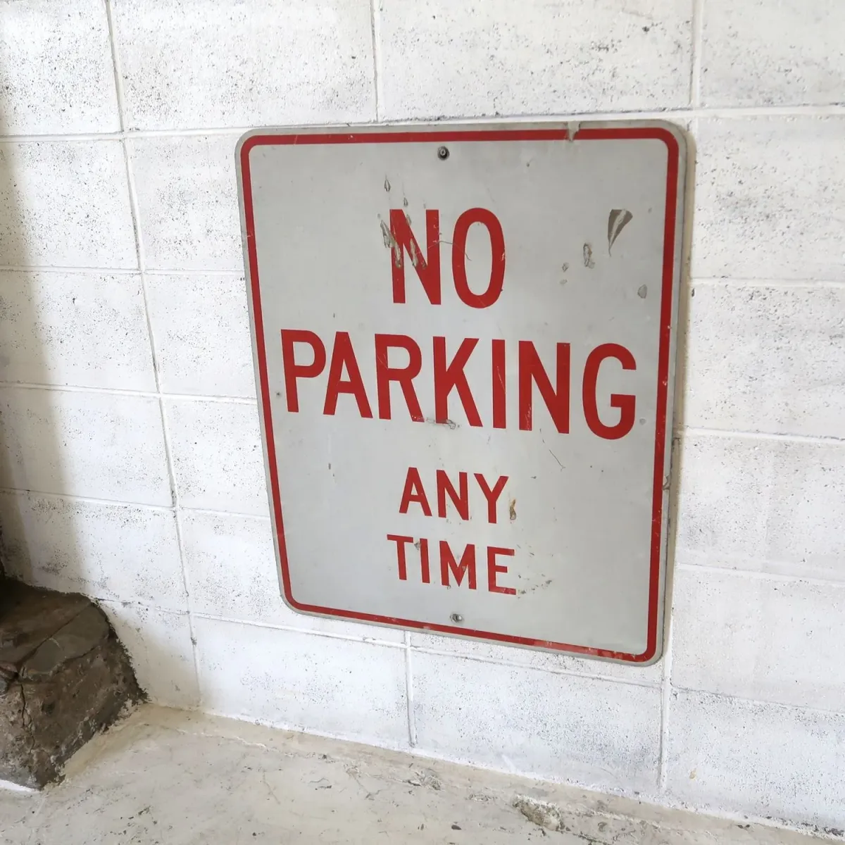 NO PARKING ビンテージ ロードサイン