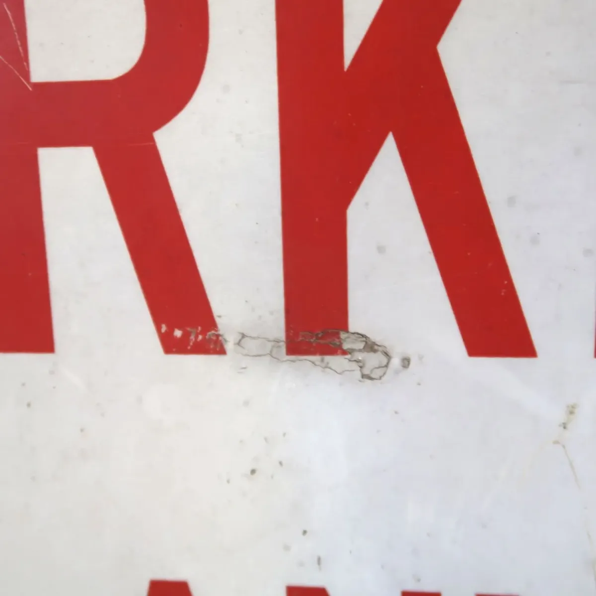 NO PARKING ビンテージ ロードサイン