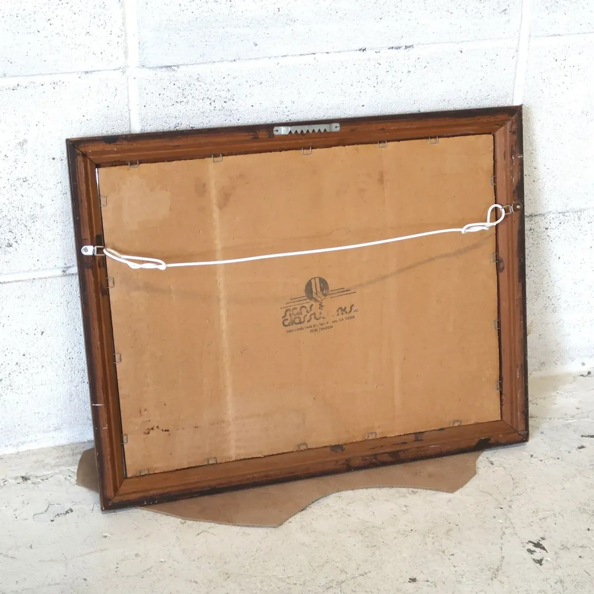 BIANCHI VINEYARDS ビンテージ パブミラー