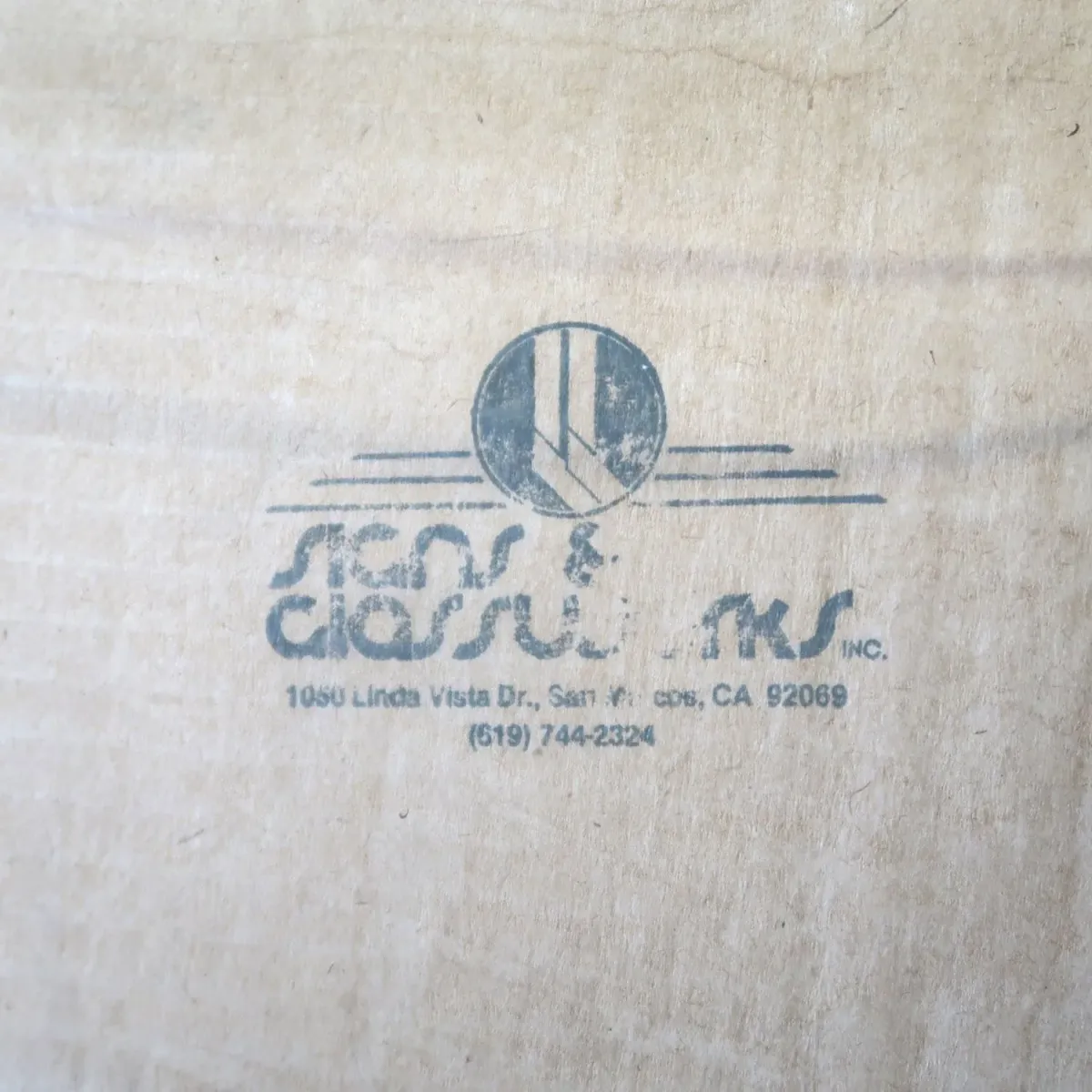 BIANCHI VINEYARDS ビンテージ パブミラー