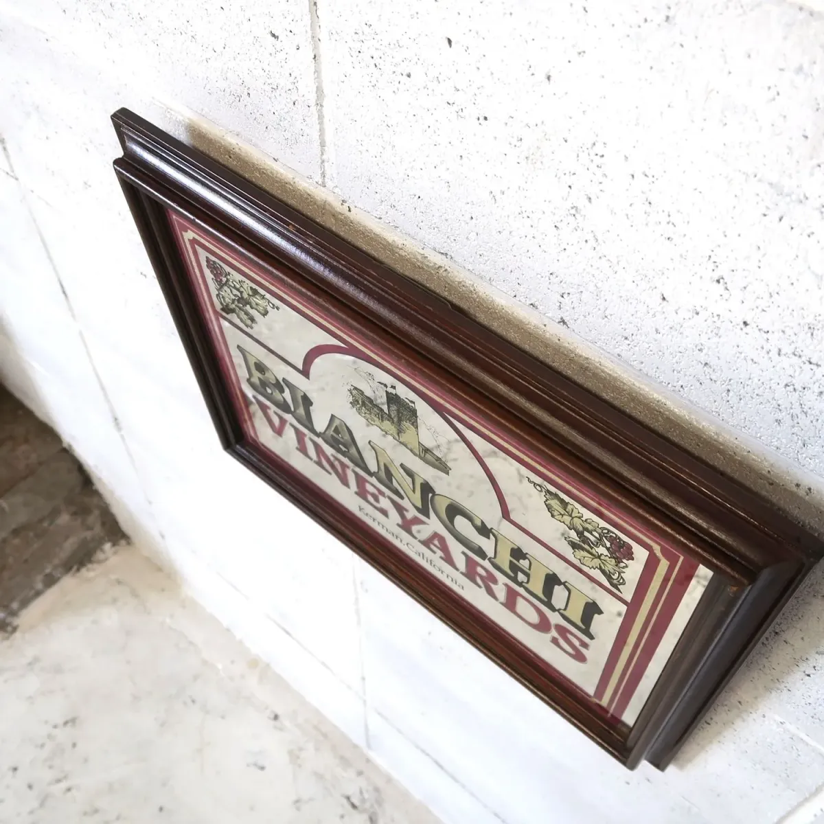 BIANCHI VINEYARDS ビンテージ パブミラー