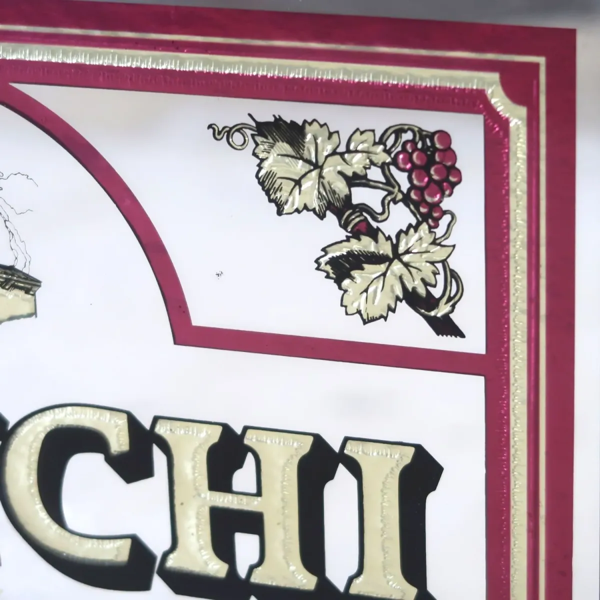 BIANCHI VINEYARDS ビンテージ パブミラー