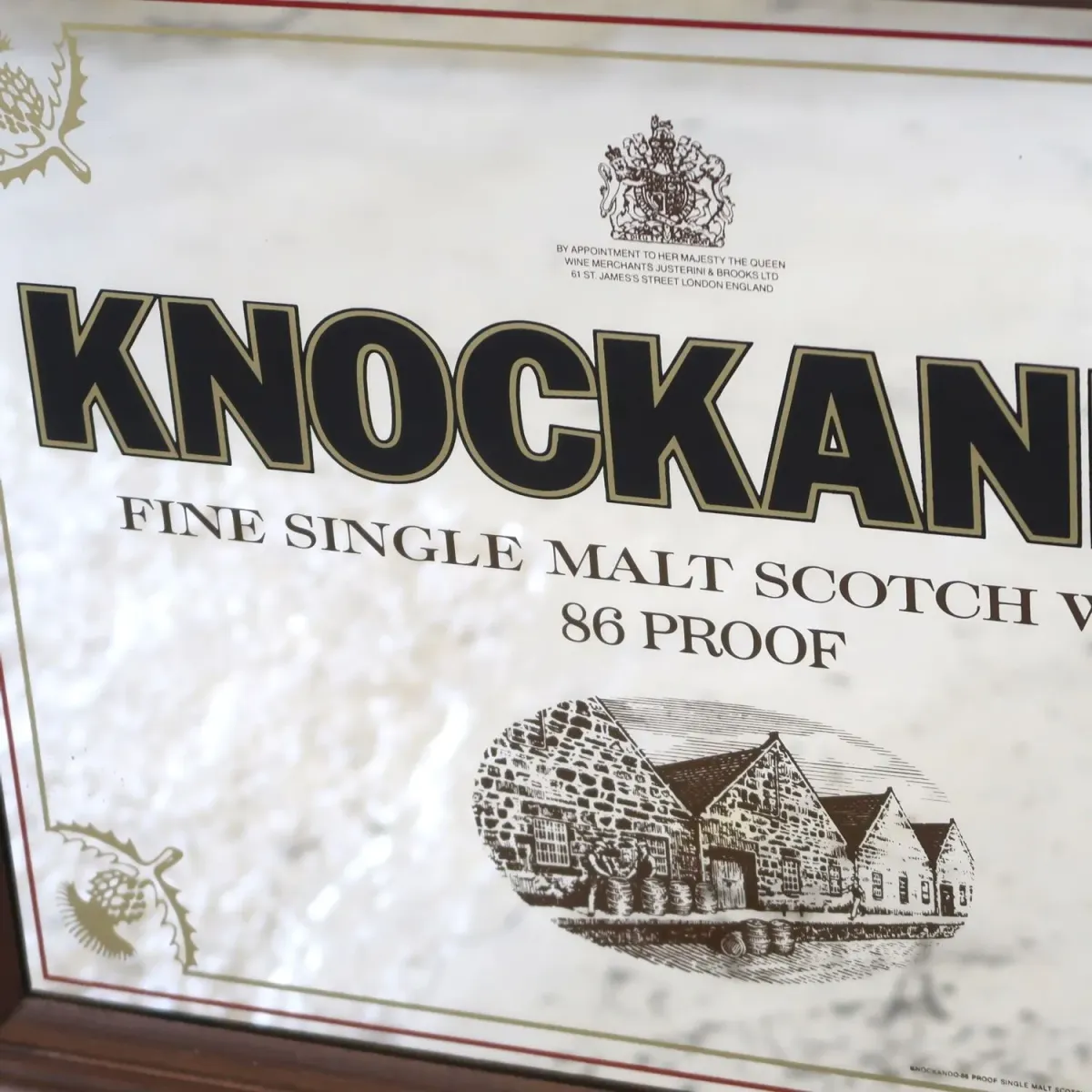 KNOCKANDO ビンテージ パブミラー