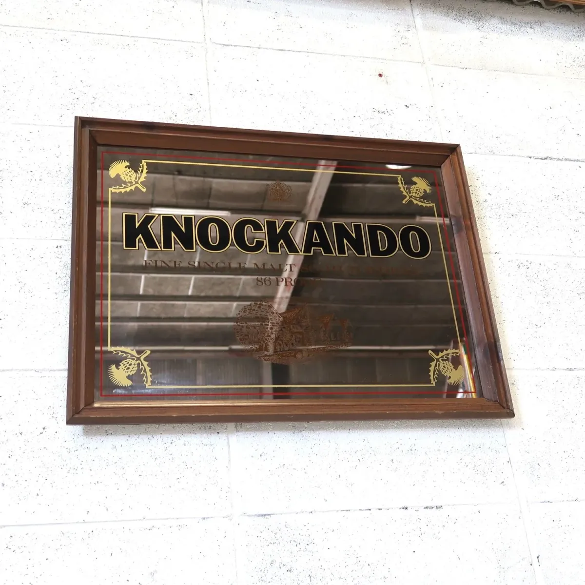 KNOCKANDO ビンテージ パブミラー