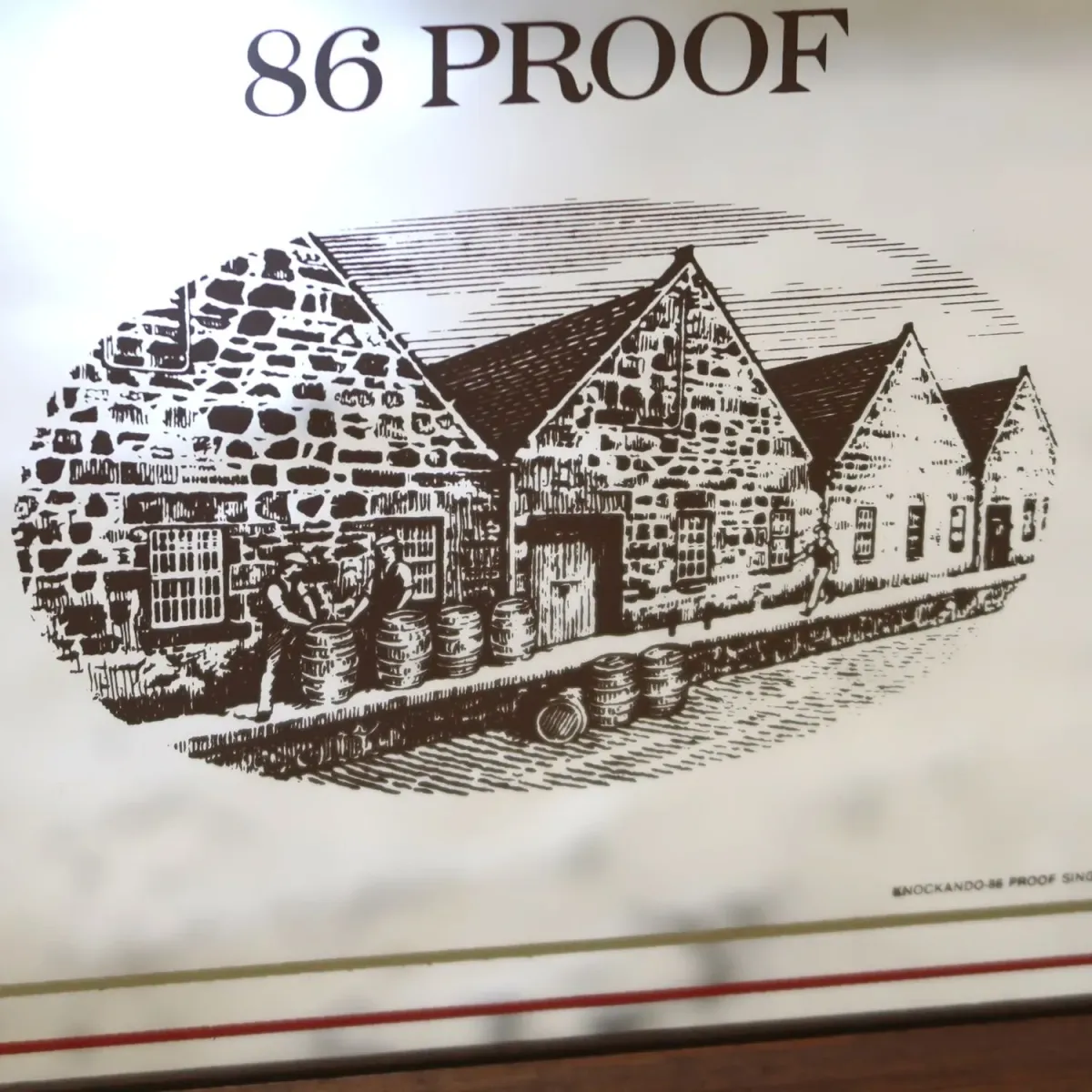 KNOCKANDO ビンテージ パブミラー