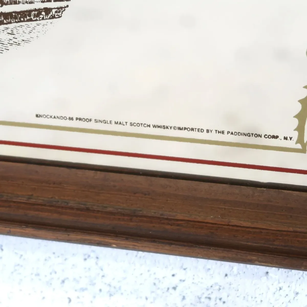 KNOCKANDO ビンテージ パブミラー