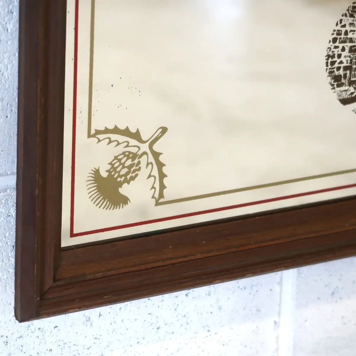 KNOCKANDO ビンテージ パブミラー