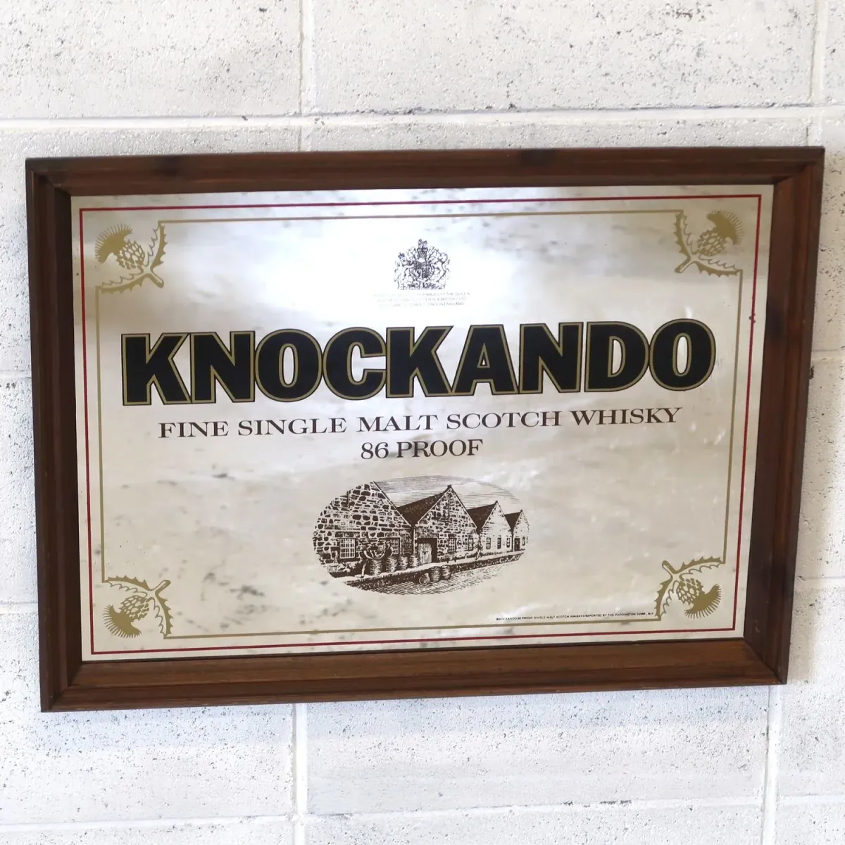 KNOCKANDO ビンテージ パブミラー