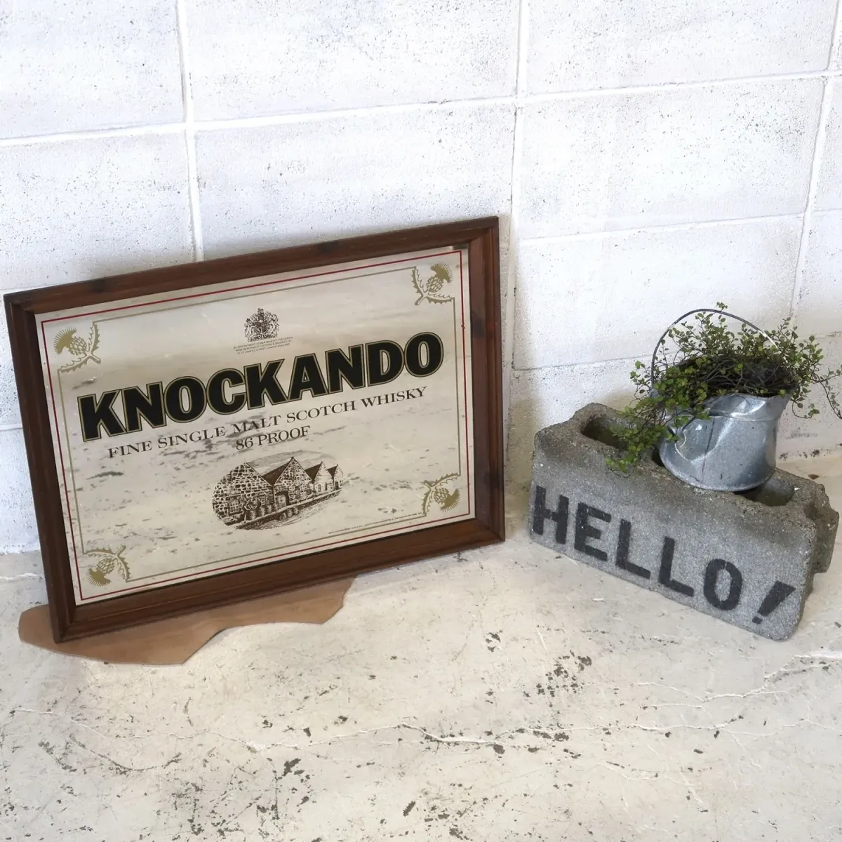 KNOCKANDO ビンテージ パブミラー