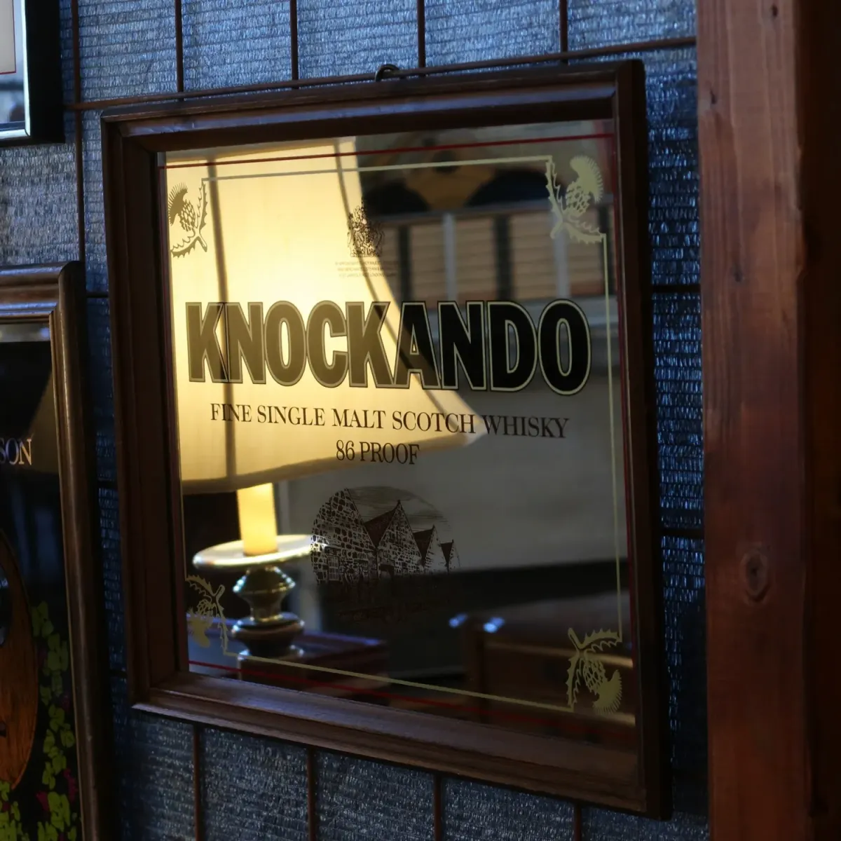 KNOCKANDO ビンテージ パブミラー