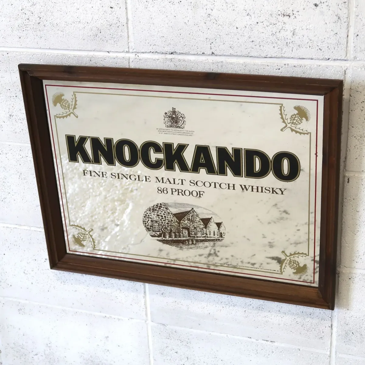 KNOCKANDO ビンテージ パブミラー