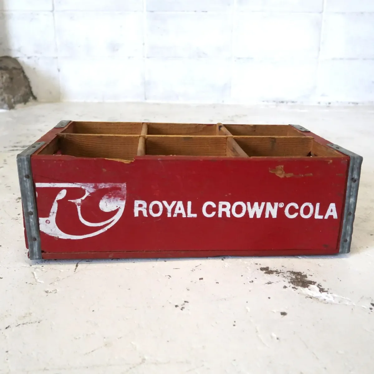 ROYAL CROWN COLA ビンテージ ウッドボックス