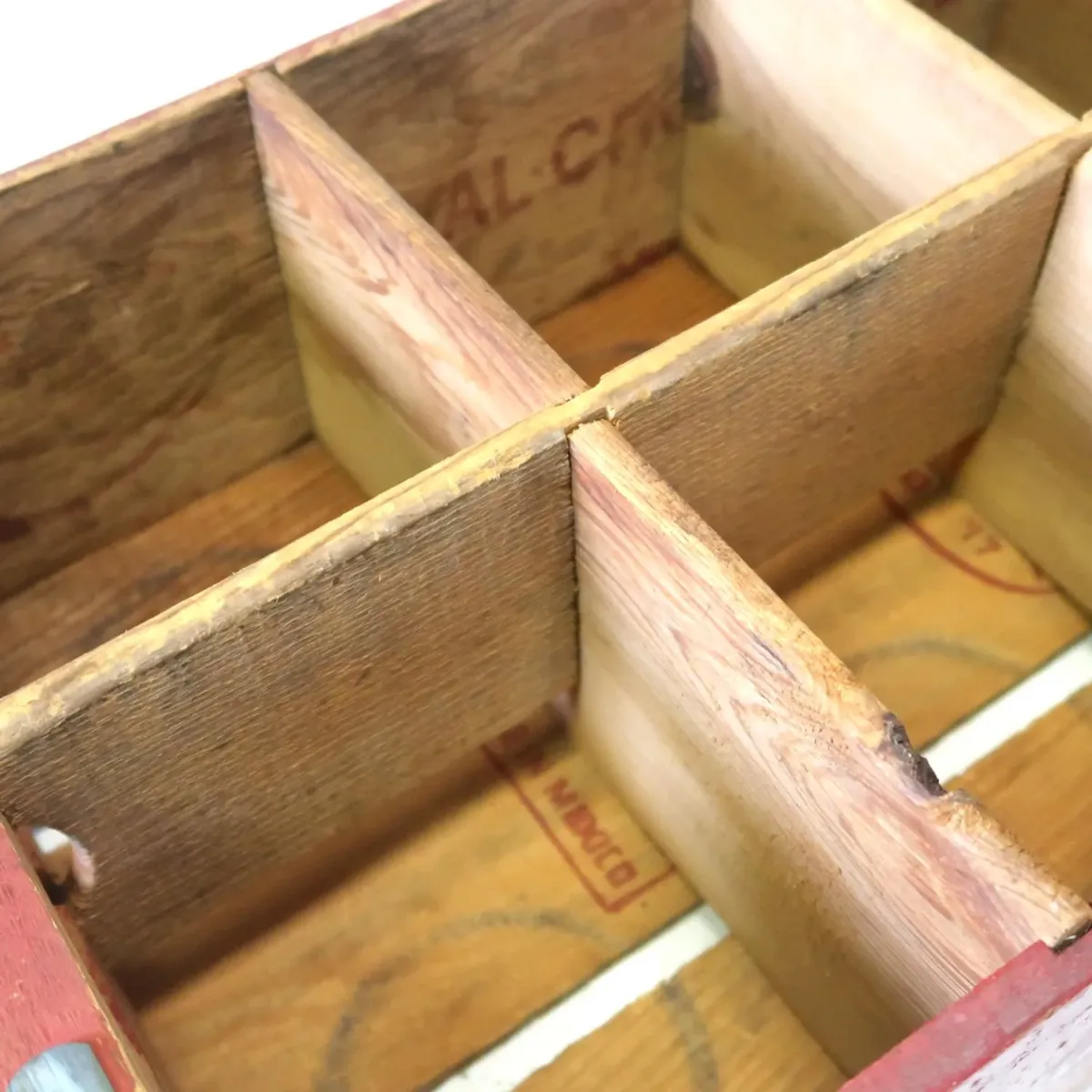 ROYAL CROWN COLA ビンテージ ウッドボックス